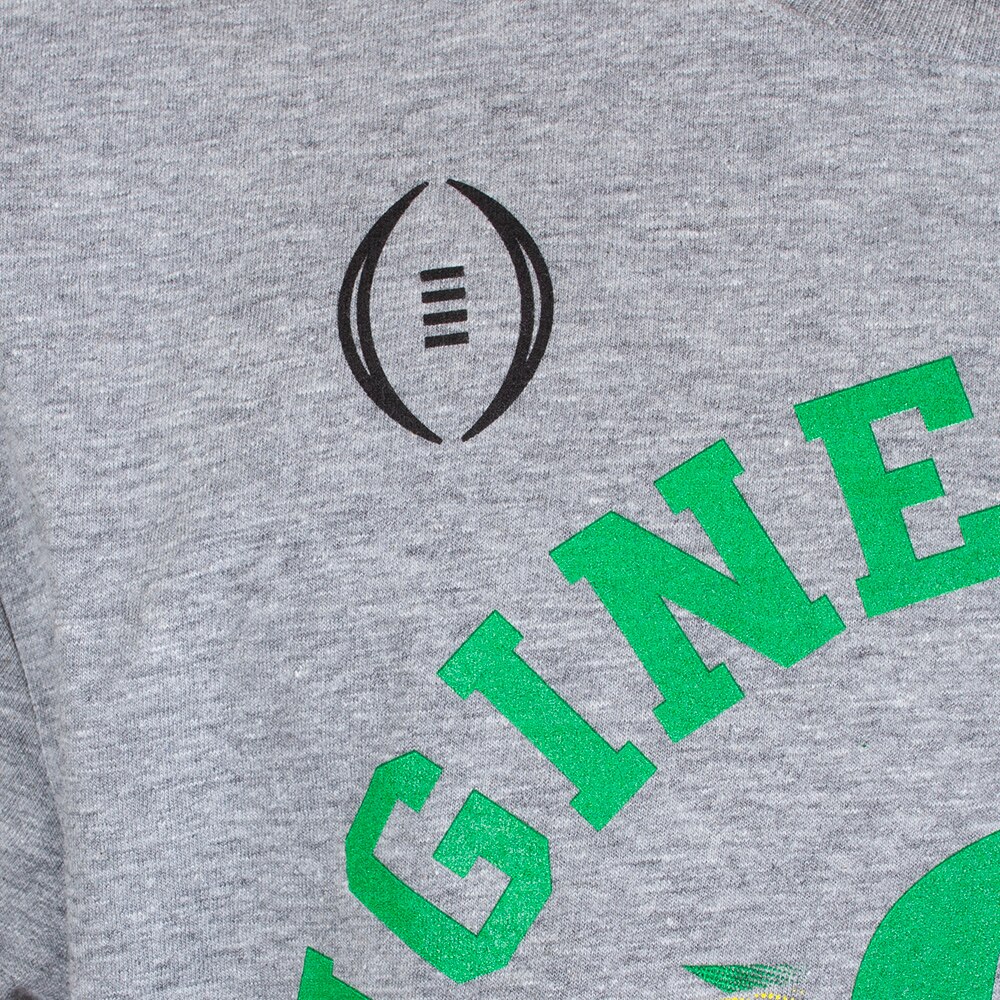 Classic Oregon O, Nike, Grey, Crew Neck, Cotton Blend, Men, Unisex, Football, Postseason, Round 1, Engineered for H12tory, T-Shirt, 913864